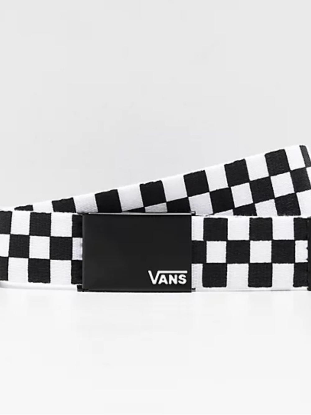 Vans Deppster Black & White Checkered Web Belt